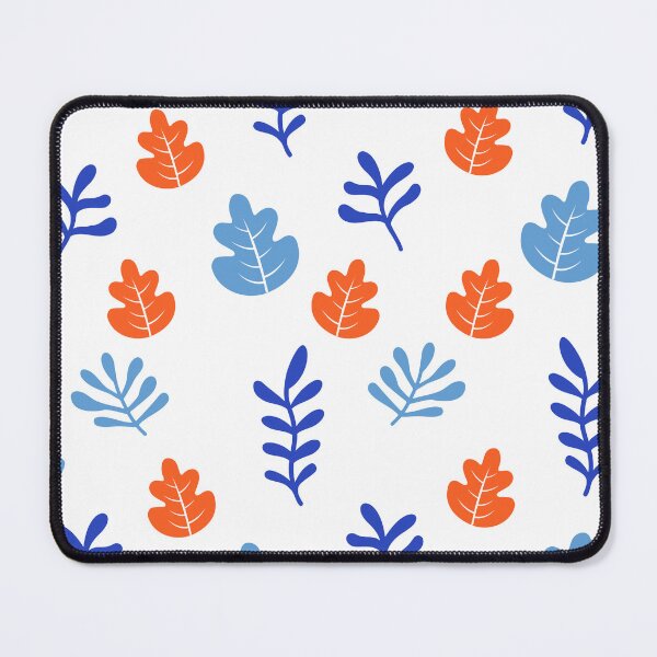 Item preview, Navy Orange Pattern designed and sold by OlgaBDesign.