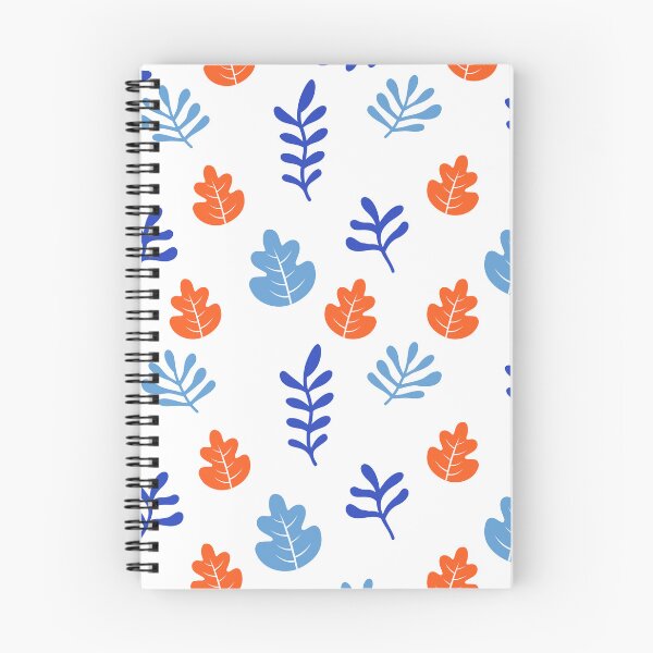 Item preview, Navy Orange Pattern designed and sold by OlgaBDesign.