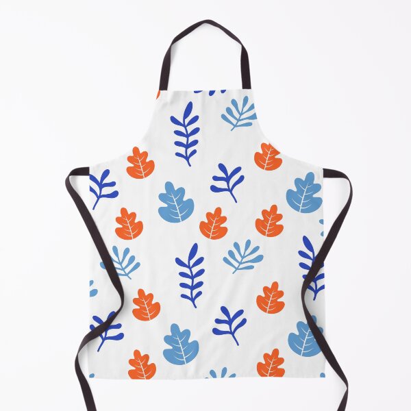 Item preview, Navy Orange Pattern designed and sold by OlgaBDesign.