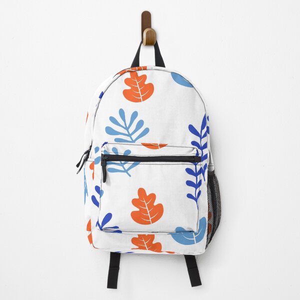 Item preview, Navy Orange Pattern designed and sold by OlgaBDesign.