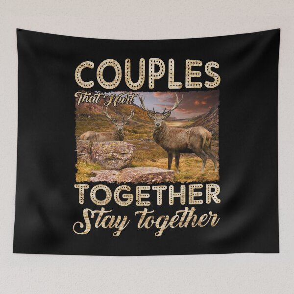 Item preview, Couples That Hurt Together Stay together cool funny vintage retro gift designed and sold by elizabethdawnn.