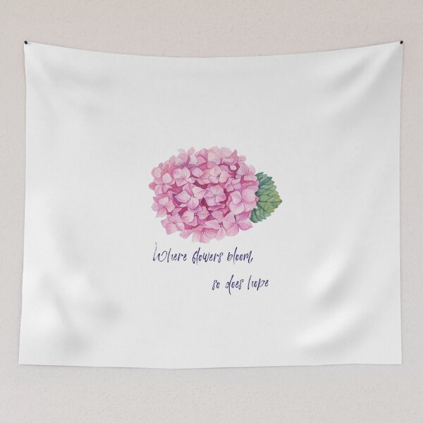 Item preview, Where flowers bloom, so does hope. designed and sold by Ian McKenzie.