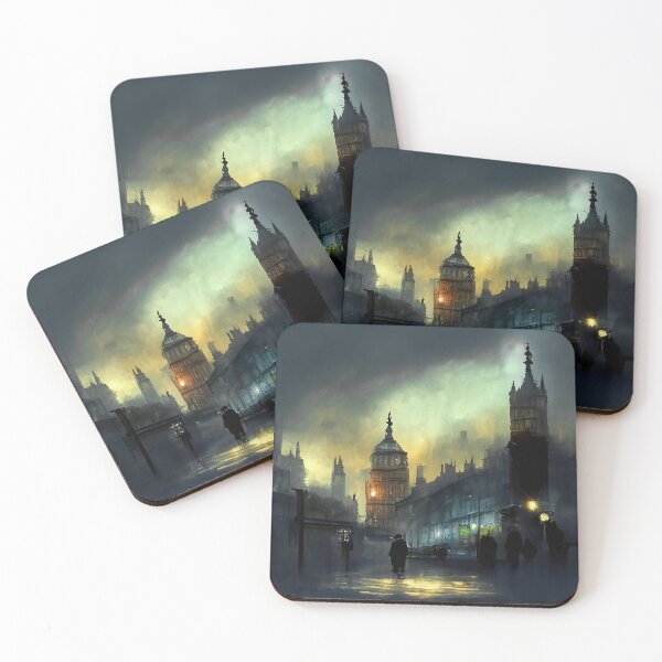 Item preview, Old English Town VIII designed and sold by SalogwynLifeArt.