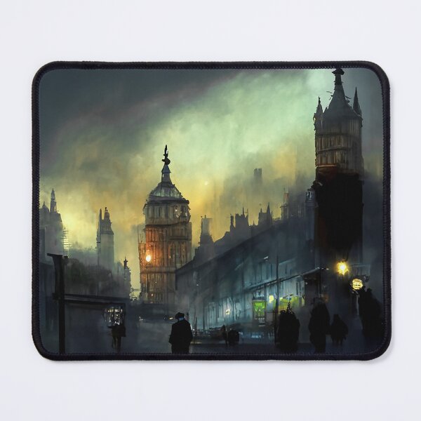Item preview, Old English Town VIII designed and sold by SalogwynLifeArt.