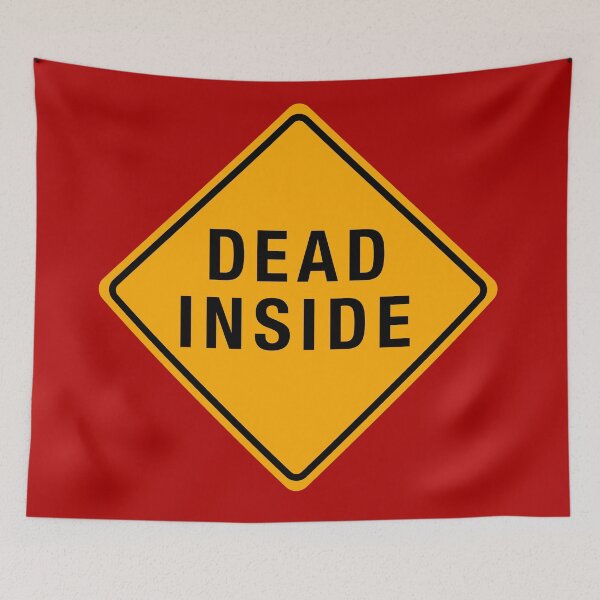 Item preview, Dead Inside designed and sold by zebrafactory.