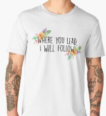 Gilmore Girls - Where you lead Men's Premium T-Shirt
