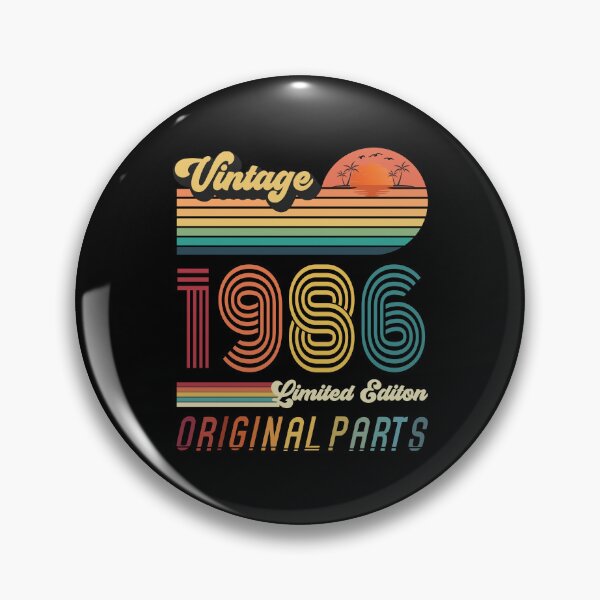 Item preview, 36 Year Old Vintage 1986 Limited Edition 36th Birthday Gift designed and sold by CoolCreative.
