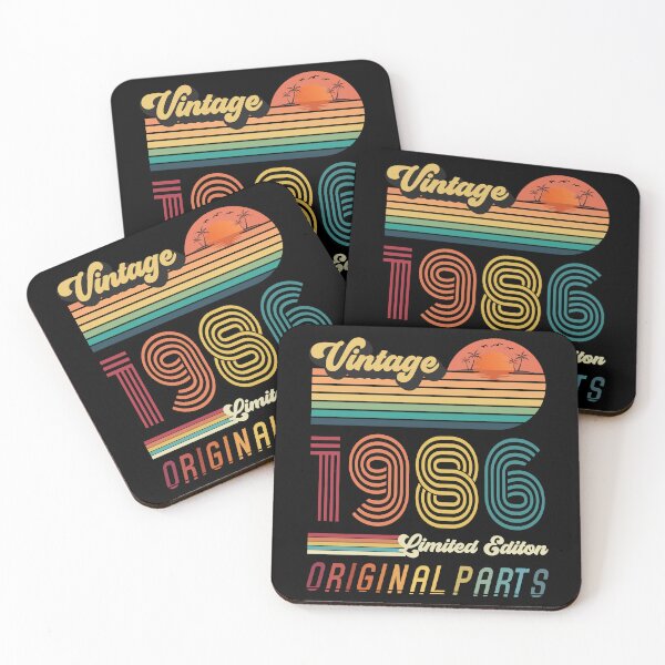 Item preview, 36 Year Old Vintage 1986 Limited Edition 36th Birthday Gift designed and sold by CoolCreative.