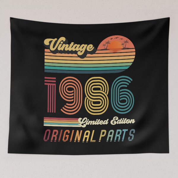 Item preview, 36 Year Old Vintage 1986 Limited Edition 36th Birthday Gift designed and sold by CoolCreative.