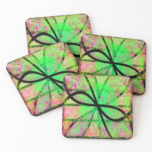 Item preview,  Wacky Vibrant Abstract Design,3, Abstraction, bold colorful abstract playful design inspired by nature designed and sold by Adri Barnard.