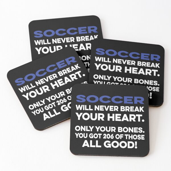 Item preview, Soccer Will Never Break your Heart designed and sold by TendyTees.