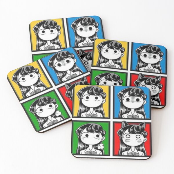 Item preview, Komi can't communicate Pop Art designed and sold by AbuVodena.
