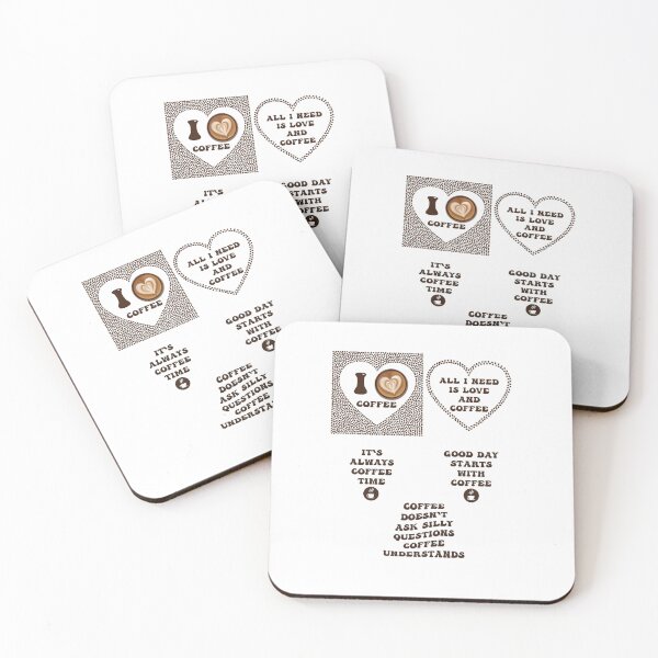 Item preview, Sticker Pack For Laptops For Coffee Lovers designed and sold by PufnicaDesign.