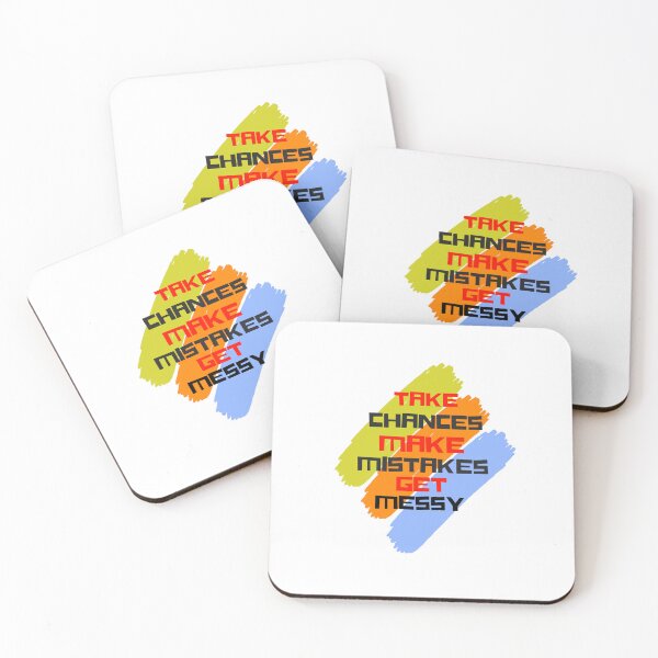 Item preview, Take Chances Make Mistakes Get Messy - Motivation designed and sold by Miralspicks.