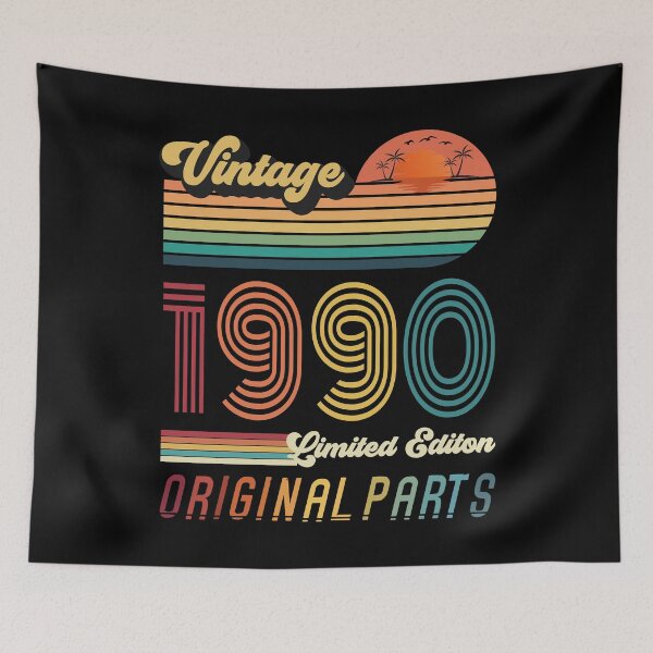 Item preview, 32 Year Old Vintage 1990 Limited Edition 32nd Birthday Gift designed and sold by CoolCreative.