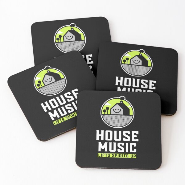 Item preview, HOUSE MUSIC- Lifts Spirits Up (Green) designed and sold by Discothreadz.