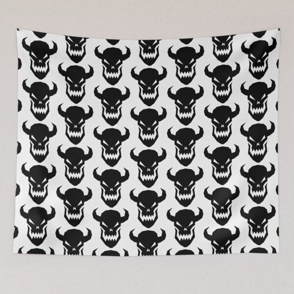 Item preview, Black Demon Face designed and sold by MurphyMorganGifts.