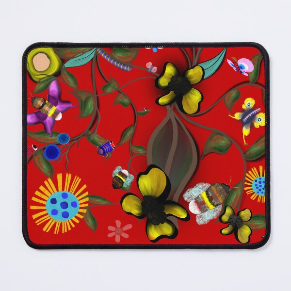 Item preview, Insects bloom red blossom blow burgeon bourgeon effloresce unfold designed and sold by rupydetequila.