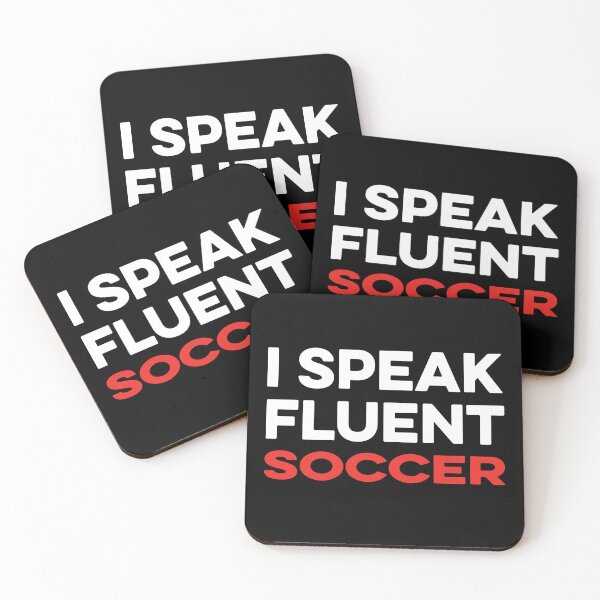 Item preview, I Speak Fluent Soccer designed and sold by TendyTees.