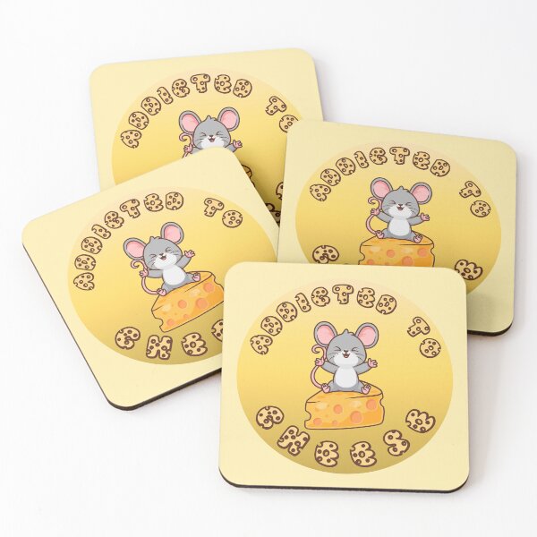 Item preview, Addicted To Cheese Mouse designed and sold by everything4eva.