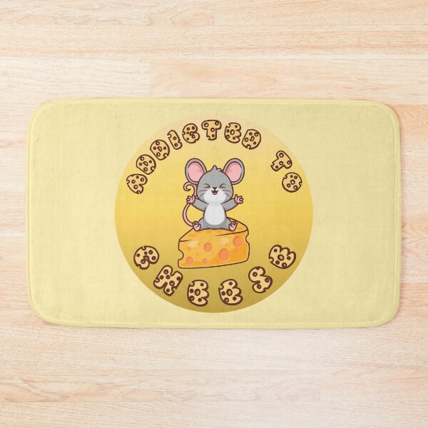 Item preview, Addicted To Cheese Mouse designed and sold by everything4eva.