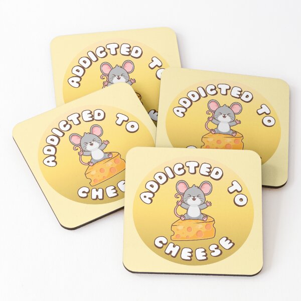 Item preview, Addicted To Cheese Mouse designed and sold by everything4eva.