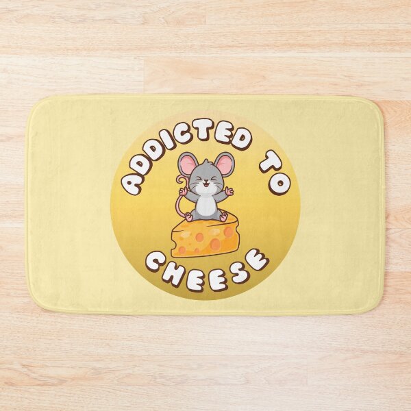 Item preview, Addicted To Cheese Mouse designed and sold by everything4eva.