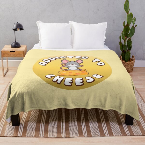 Item preview, Addicted To Cheese Mouse designed and sold by everything4eva.