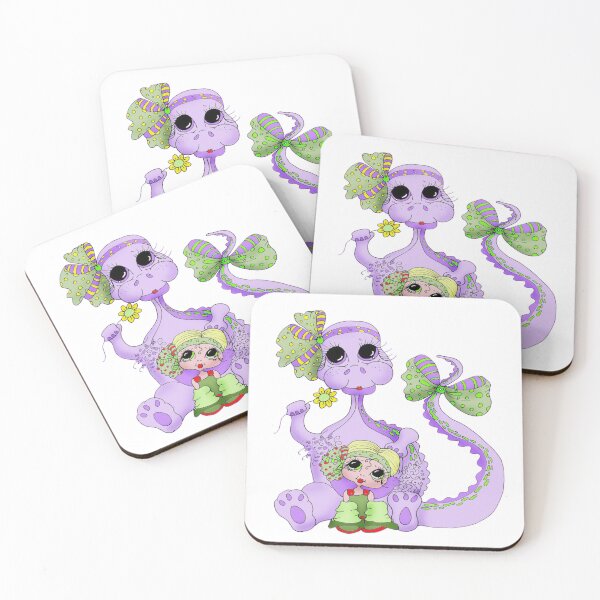 Item preview, Dragon and girl designed and sold by Sonia Jones Art.
