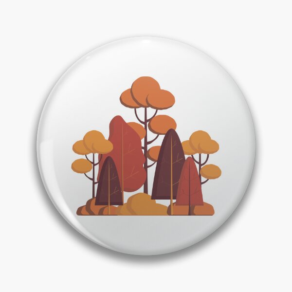 Item preview, Colorful autumn forest in paper cut style designed and sold by Art-of-Rory.
