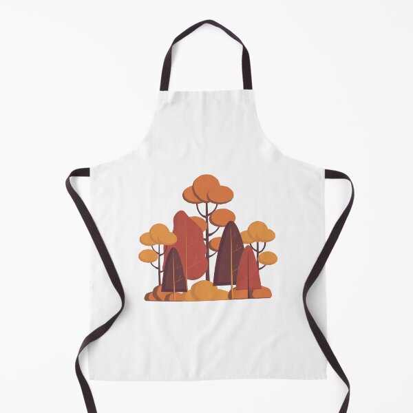 Item preview, Colorful autumn forest in paper cut style designed and sold by Art-of-Rory.