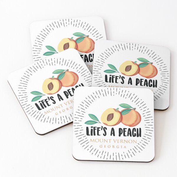 Artikelvorschau, Life's a Peach Mount Vernon, Georgia entworfen und verkauft von GestaltImagery.