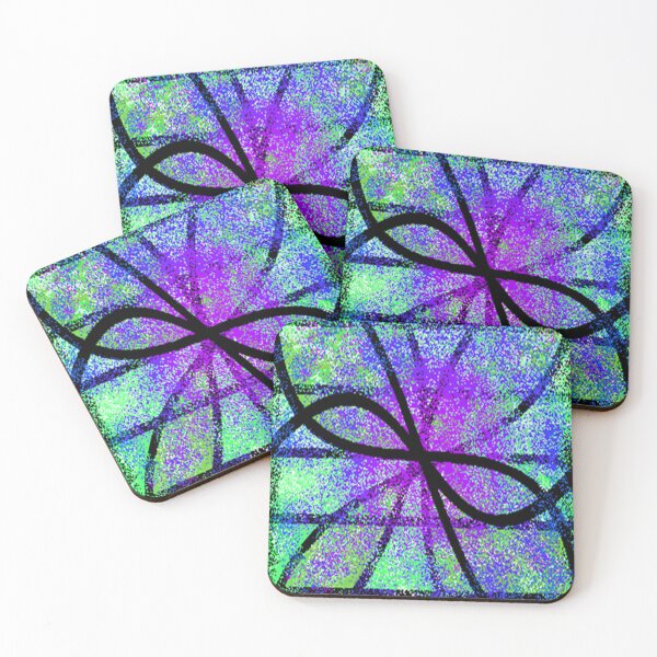 Item preview,  Wacky Vibrant Abstract Design,5, Abstraction, bold colorful abstract playful design inspired by nature designed and sold by Adri Barnard.