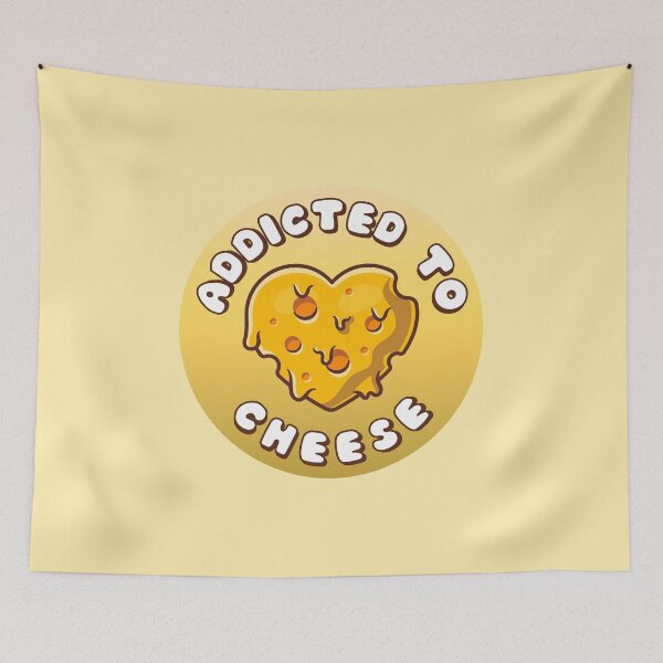 Item preview, Addicted To Cheese Melting Heart designed and sold by everything4eva.