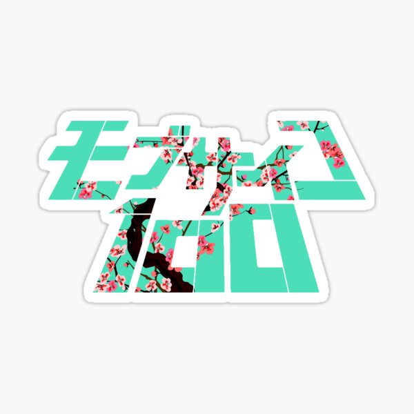 Mob Psycho 100 Cherry Blossom Sticker