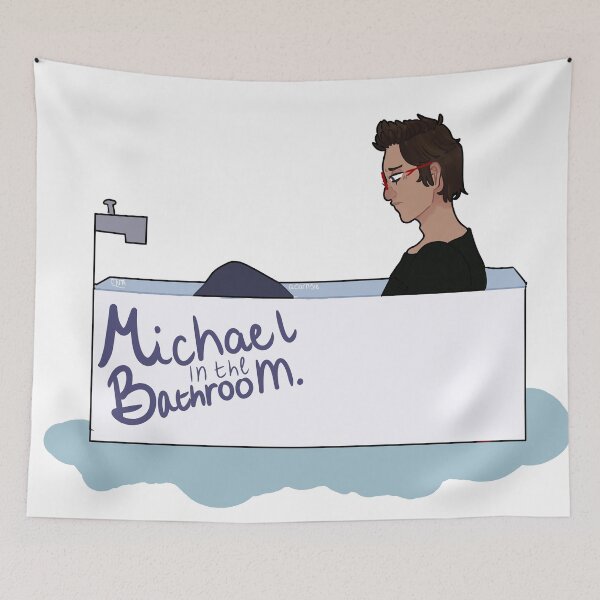 Item preview, Michael in the Bathroom. designed and sold by Acornsie.