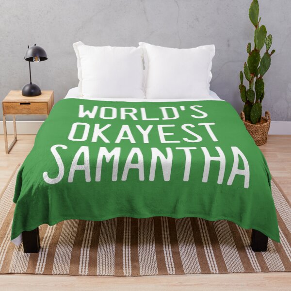 Item preview, World's Okayest Samantha designed and sold by TimespunThreads.