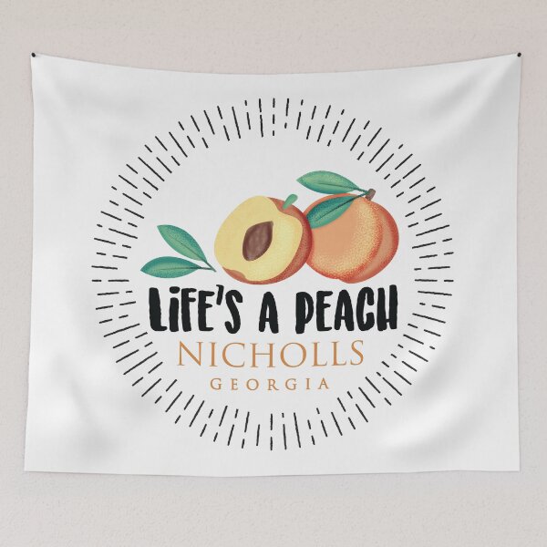Item preview, Life's a Peach Nicholls, Georgia designed and sold by GestaltImagery.