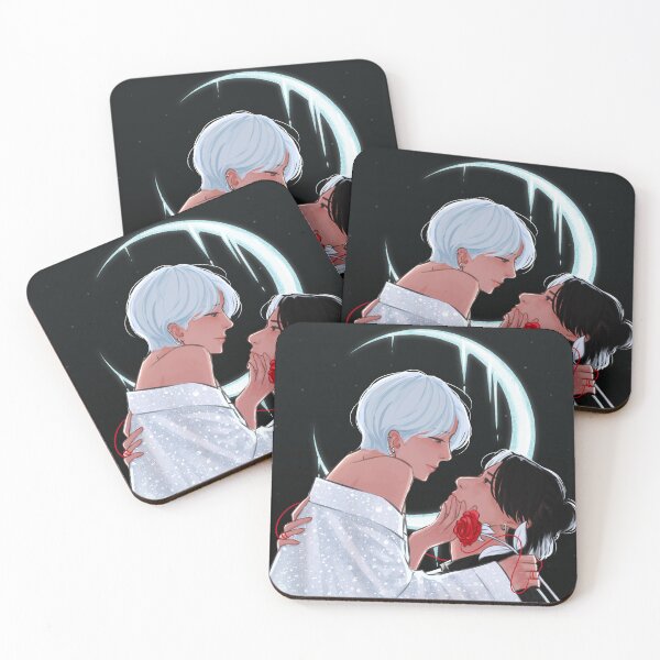 Item preview, Taekook Fanart - Moon Destined designed and sold by viioletbloom.
