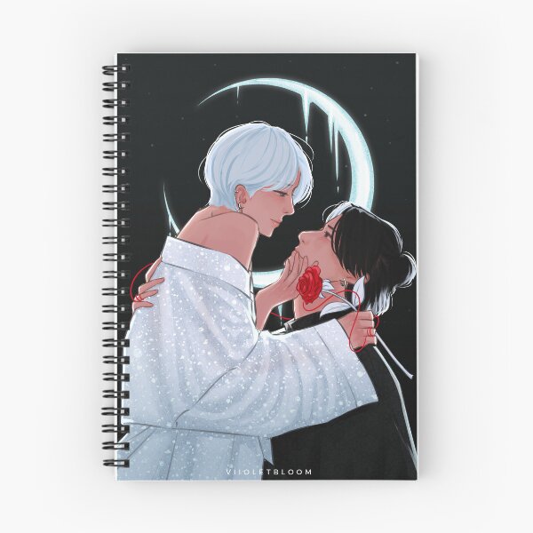 Item preview, Taekook Fanart - Moon Destined designed and sold by viioletbloom.
