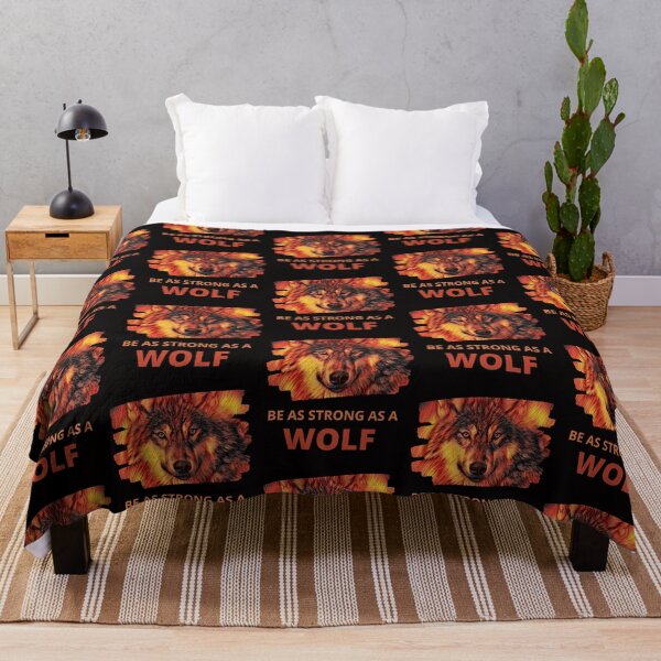 Item preview, Be As Strong As A Wolf Find Strength In Yourself designed and sold by McThingummy.