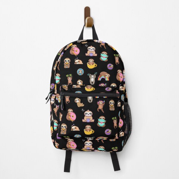 Item preview, Cute and colourful sloth pack for sloth lovers, adults, for teenager girls, boys, kids designed and sold by haRexia.
