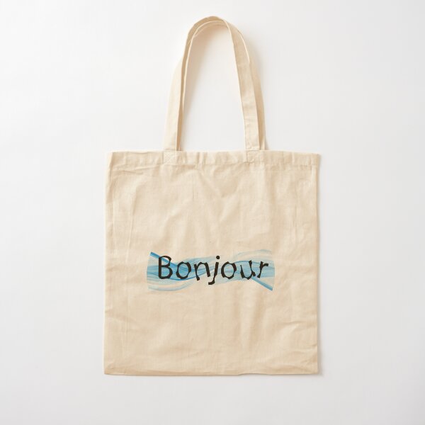 Bonjour Tote Bags for Sale | Redbubble