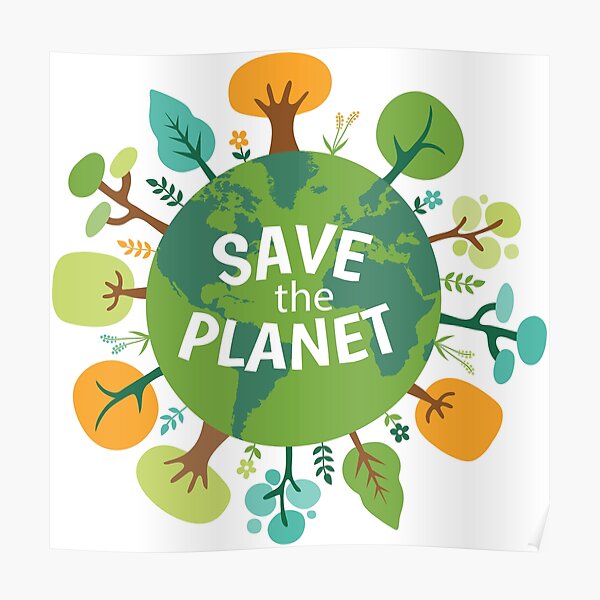 Save Tree Posters | Redbubble