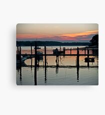 Seaview Sunset Canvas Print