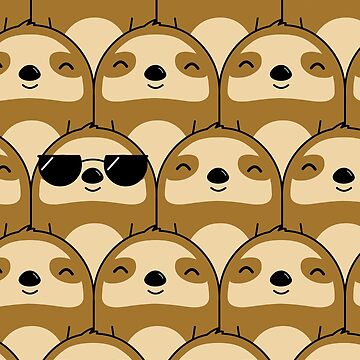 Artwork thumbnail, Sloth Army by cartoonbeing