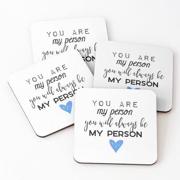 Item preview, You are my person. You will always be my person. designed and sold by doodle189.