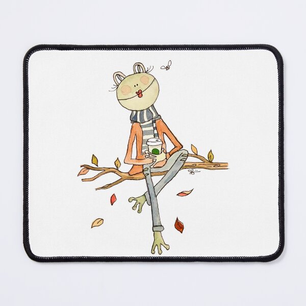 Item preview, Autumn Gertie the Frog designed and sold by joyful-musings.
