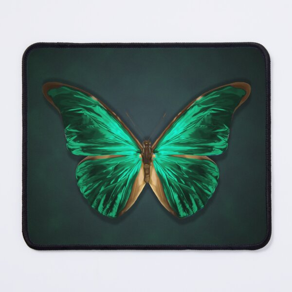 Item preview, metallic green butterfly designed and sold by AcaliSeisme.
