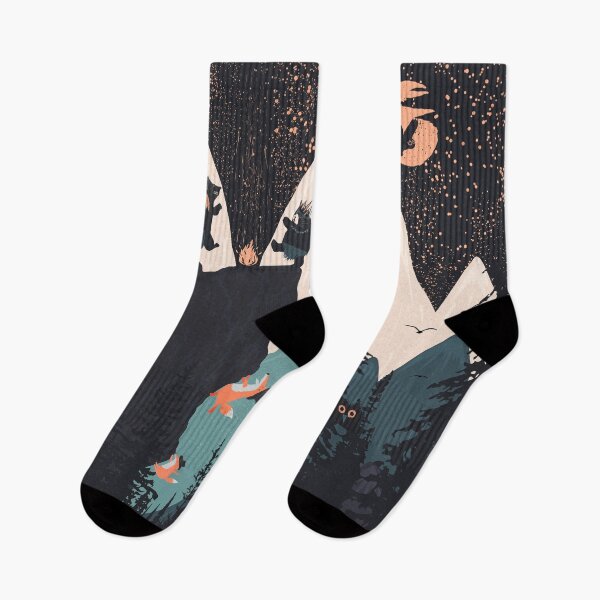 Item preview, Fox Punk and Orange Moon designed and sold by tabemisa.